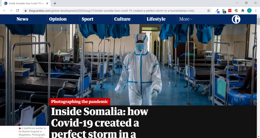 Inside Somalia how Covid-19 created a perfect storm in a crisi