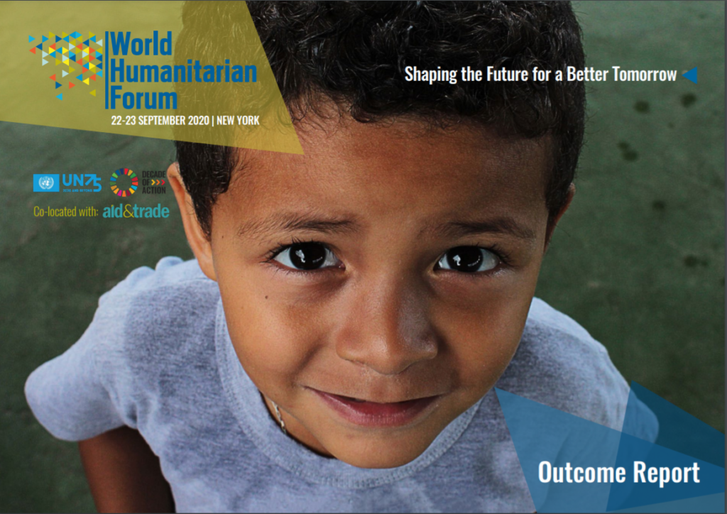 Outcome Report World Humanitarian Forum New York 22 23 September 2020